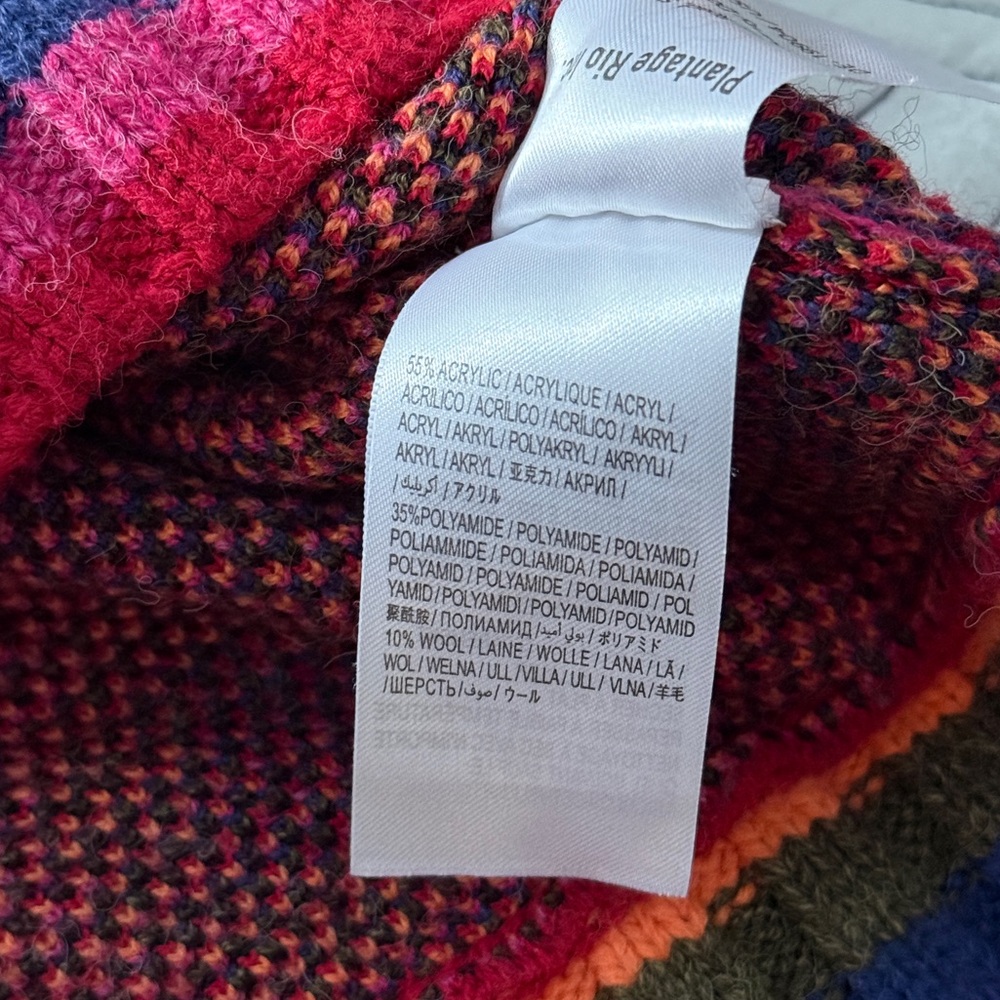 FARM Rio Multicolor Heart Pattern Sweater - Picture 9 of 10